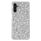 RMPACK Samsung Galaxy A54 5G Csillámló Szilikon Tok Glitter Shiny Series Ezüst