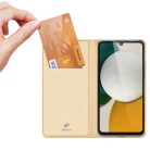 RMPACK Samsung Galaxy A34 5G Notesz Tok Mágneses DUX DUCIS Skin Pro Series Kitámasztható Kártyatartóval Arany