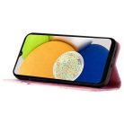 RMPACK Samsung Galaxy A34 5G Notesz Tok Mintás Kitámasztható - Kártyatartóval Colorful Series Marble A01