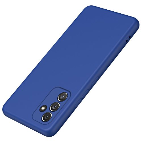 RMPACK Samsung Galaxy A34 5G Szilikon Tok Lens Protector TPU Kék