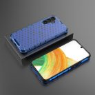 RMPACK Samsung Galaxy A34 5G Szilikon Tok 2in1 HoneyComb Series Ütésállókivitel Shockproof Kék