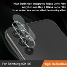 RMPACK Samsung Galaxy A34 5G Lencsevédő Lens Protector Tempered Glass IMAK