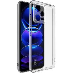  RMPACK Xiaomi Redmi Note 12 Pro 5G Ütésálló Szilikon Tok IMAK UX-5 Anti-Drop Shockproof Lencsevédővel Áttetsző