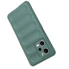 RMPACK Xiaomi Redmi Note 12 Pro 5G Szilikon Tok Rugged Armor Style 2in1 Shock Zöld