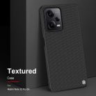 RMPACK Xiaomi Redmi Note 12 Pro 5G Tok Nillkin Fiber Texture Fekete