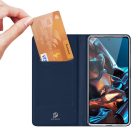 RMPACK Xiaomi Redmi Note 12 Pro 5G Notesz Tok Mágneses DUX DUCIS Skin Pro Series Kitámasztható Kártyatartóval Sötétkék