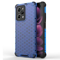   RMPACK Xiaomi Redmi Note 12 Pro 5G Szilikon Tok 2in1 HoneyComb Series Ütésállókivitel Shockproof Kék