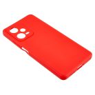 RMPACK Xiaomi Redmi Note 12 Pro 5G Szilikon Tok Lens Protector TPU Piros