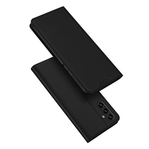 RMPACK Samsung Galaxy A14 5G Notesz Tok Mágneses DUX DUCIS Skin Pro Series Kitámasztható Kártyatartóval Fekete