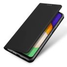 RMPACK Samsung Galaxy A14 5G Notesz Tok Mágneses DUX DUCIS Skin Pro Series Kitámasztható Kártyatartóval Fekete