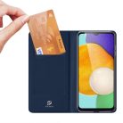 RMPACK Samsung Galaxy A14 5G Notesz Tok Mágneses DUX DUCIS Skin Pro Series Kitámasztható Kártyatartóval Sötétkék