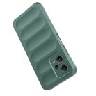 RMPACK Xiaomi Redmi Note 12 5G Szilikon Tok Rugged Armor Style 2in1 Shock Zöld