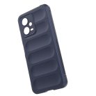 RMPACK Xiaomi Redmi Note 12 5G Szilikon Tok Rugged Armor Style 2in1 Shock Sötétkék