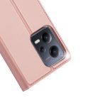 RMPACK Xiaomi Redmi Note 12 5G Notesz Tok Mágneses DUX DUCIS Skin Pro Series Kitámasztható Kártyatartóval Rózsaarany