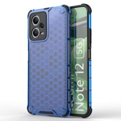   RMPACK Xiaomi Redmi Note 12 5G Szilikon Tok 2in1 HoneyComb Series Ütésállókivitel Shockproof Kék