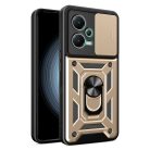 RMPACK Xiaomi Redmi Note 12 5G Ütésálló Tok Best Armor Ring Style + Camera Protector Lencsevédelemmel Arany