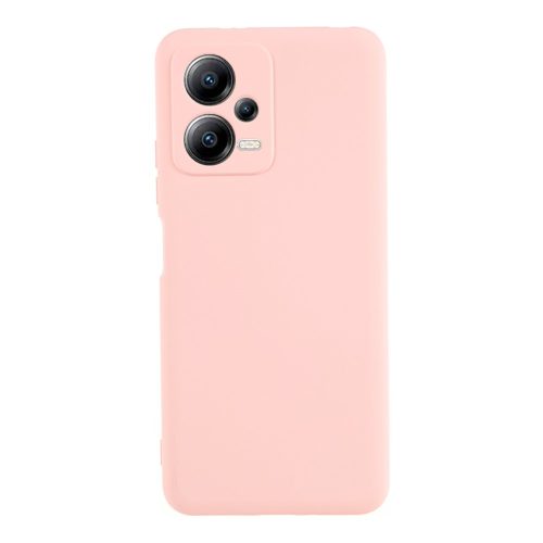 RMPACK Xiaomi Redmi Note 12 5G Szilikon Tok Lens Protector TPU Rózsaszín