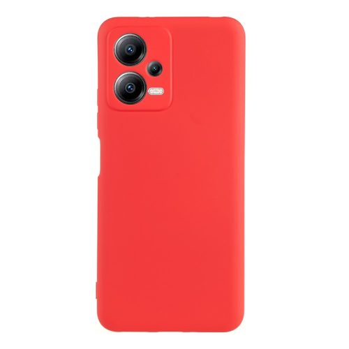 RMPACK Xiaomi Redmi Note 12 5G Szilikon Tok Lens Protector TPU Piros