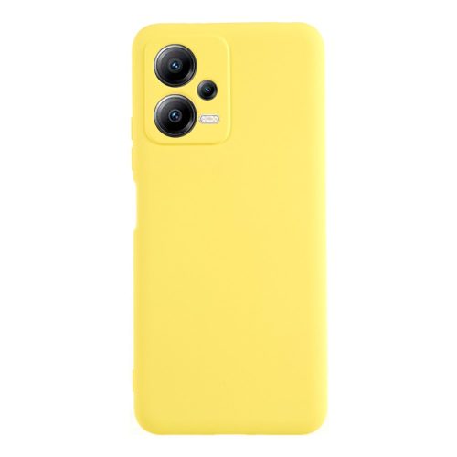 RMPACK Xiaomi Redmi Note 12 5G Szilikon Tok Lens Protector TPU Sárga