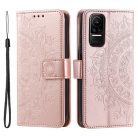 RMPACK Xiaomi 13 Lite Notesz Tok Mintás Mandala Style Kitámasztható Bankkártyatartóval 