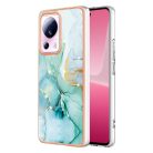 RMPACK Xiaomi 13 Lite Mintás Szilikon Tok Marble Series - Márvány Mintázattal TPU A02