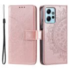 RMPACK Xiaomi Redmi Note 12 4G Notesz Tok Mintás Mandala Style Kitámasztható Bankkártyatartóval