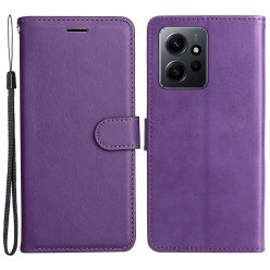   RMPACK Xiaomi Redmi Note 12 4G Notesz Tok Business Series V2 Kitámasztható Bankkártyatartóval Lila