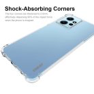 RMPACK Xiaomi Redmi Note 12 4G Tok Ütésálló Szilikon Tok ENKAY Anti-Drop Shockproof Áttetsző