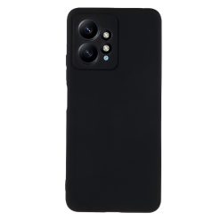   RMPACK Xiaomi Redmi Note 12 4G Szilikon Tok TPU Kamera Lencse Védelemmel Fekete