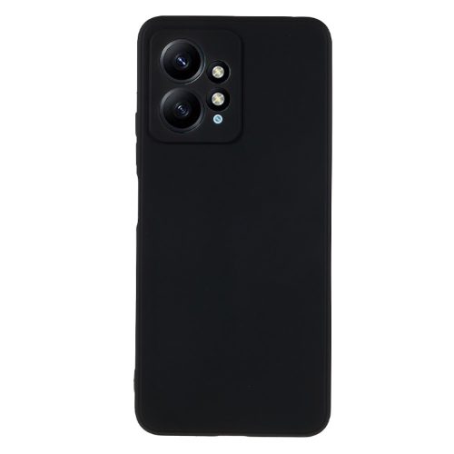 RMPACK Xiaomi Redmi Note 12 4G Szilikon Tok TPU Kamera Lencse Védelemmel Fekete