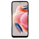 RMPACK Xiaomi Redmi Note 12 4G Szilikon Tok TPU Kamera Lencse Védelemmel Fekete