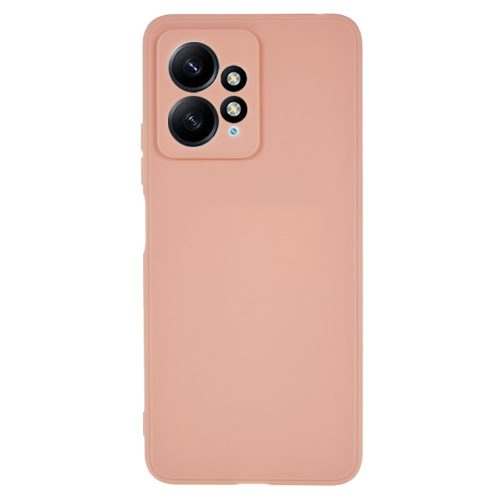 RMPACK Xiaomi Redmi Note 12 4G Szilikon Tok TPU Kamera Lencse Védelemmel Rózsaszín