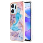 RMPACK Honor X7a Szilikon Tok Marble RMPACK Style Márvány Mintázattal Milky A01