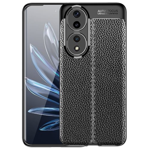 RMPACK Honor 90 5G Szilikon Tok New Carbon Series Mintázattal Fekete