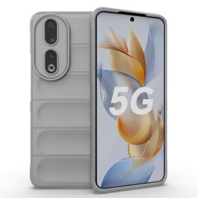   RMPACK Honor 90 5G Szilikon Tok Rugged Armor Style 2in1 Shock VilágosSzürke