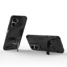 RMPACK Honor 90 Lite Tok Ütésállókivitel Kitámasztható PC + TPU 2in1 Anti-Drop Series Kameralencse védelemmel Fekete