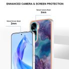 RMPACK Honor 90 Lite Szilikon Tok Marble RMPACK Style Márvány Mintázattal A03