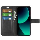 RMPACK Xiaomi 13T / 13T Pro Notesz Tok Business Series V2 Kitámasztható Bankkártyatartóval Fekete