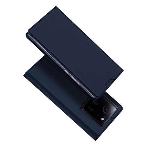 RMPACK Xiaomi 13T / 13T Pro Notesz Tok Mágneses DUX DUCIS Skin Pro Series Kitámasztható Kártyatartóval Kék