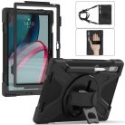 RMPACK Lenovo Tab P11 Pro Gen 2 Tok Ütésállókivitel - Forgatható - Kézpánttal Protective Series Fekete