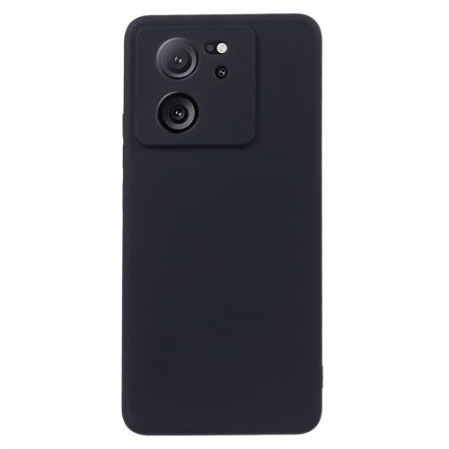 RMPACK Xiaomi 13T 5G / 13T Pro 5G Szilikon Tok TPU Kamera Lencse Védelemmel Fekete