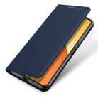 RMPACK Xiaomi Redmi Note 13 5G Notesz Tok Mágneses DUX DUCIS Skin Pro Series Kitámasztható Kártyatartóval Sötétkék