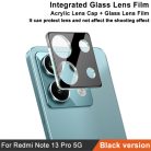 RMPACK Xiaomi Redmi Note 13 Pro 5G Kamera Lencsevédő Lens Protector IMAK Fekete