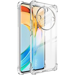   RMPACK Honor Magic6 Lite 5G Tok Ütésálló Szilikon Tok IMAK Anti-Drop Shockproof Lencsevédővel Áttetsző