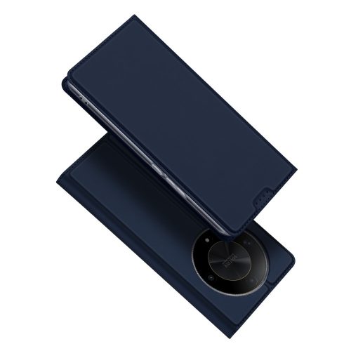 RMPACK Honor Magic6 Lite 5G Notesz Tok Mágneses DUX DUCIS Skin Pro Series Kitámasztható Kártyatartóval Kék