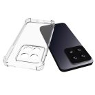 RMPACK Xiaomi 14 Szilikon Tok TPU Shockproof Protective Ütéscsökkentő Áttetsző