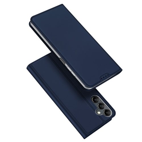 RMPACK Samsung Galaxy A25 5G Notesz Tok Mágneses DUX DUCIS Skin Pro Series Kitámasztható Kártyatartóval Sötétkék