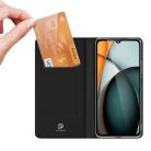 RMPACK Xiaomi Redmi A3 Notesz Tok Mágneses DUX DUCIS Skin Pro Series Kitámasztható Kártyatartóval Fekete