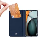 RMPACK Xiaomi Redmi A3 Notesz Tok Mágneses DUX DUCIS Skin Pro Series Kitámasztható Kártyatartóval Kék