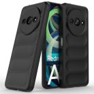 RMPACK Xiaomi Redmi A3 Szilikon Tok Rugged Armor Style 2in1 Shock Fekete